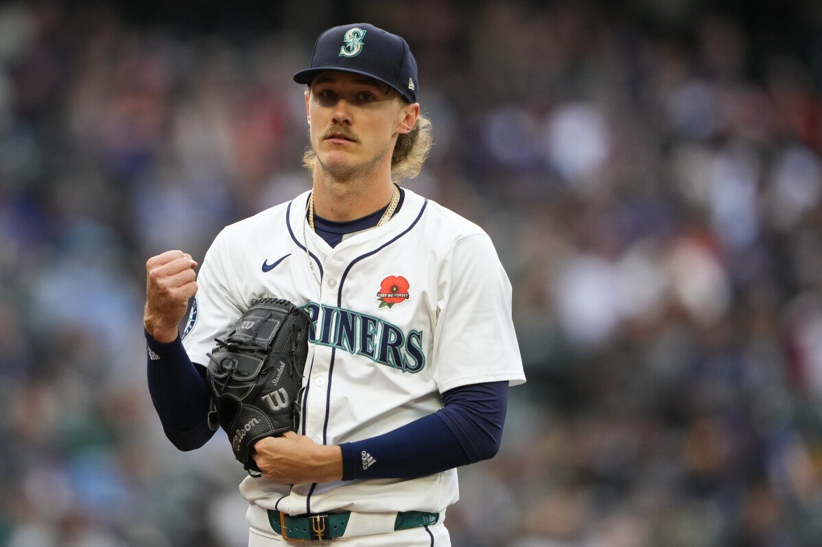 Bryce Miller เก็บชัยชนะครั้งแรกตั้งแต่วันที่ 17 เมษายนเมื่อ Mariners หยุด Astros เพื่อชนะ 3-2